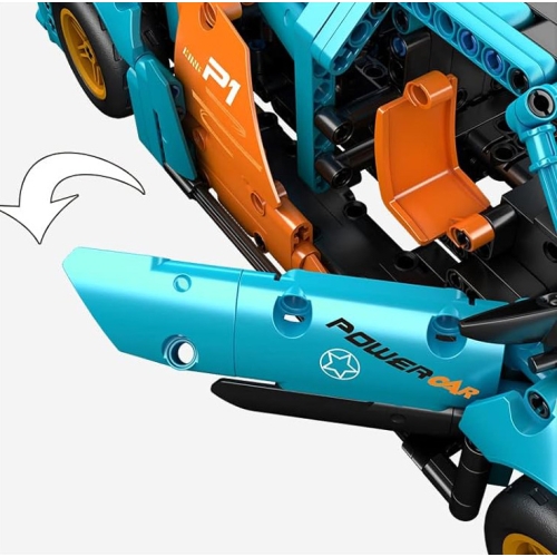 Klocki konstrukcyjne Pojazd sportowy R/C 1936el. ZKL.13174